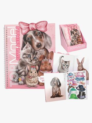 TOPModel Dress Me Up Stickerbuch Niedliche Tiere