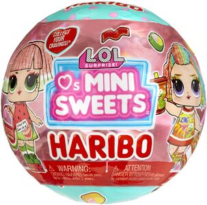 L.O.L. Surprise! Loves Mini Sweets X HARIBO Minidocka Blandad