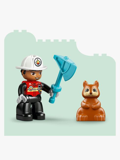 LEGO DUPLO Town 10473 Brandbil med slang och brandman