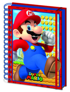 Super Mario Anteckningsbok A5