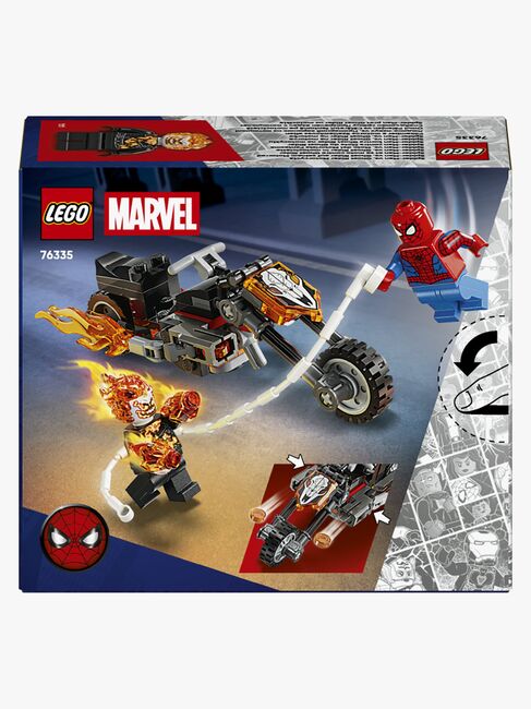 LEGO Super Heroes 76335 Spider-Man mot Ghost Rider på motorcykel