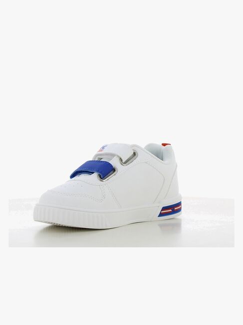 Sonic  Blinkande Sneakers, White/Cobalt Blue