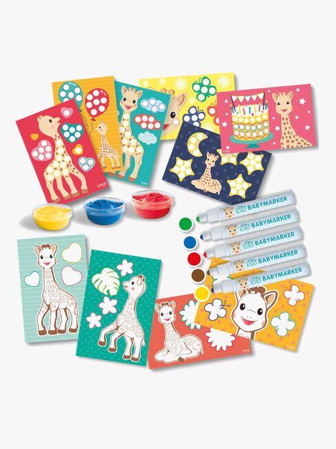 SES Creative Sophie la girafe Pysselset Måla och Färgläggning