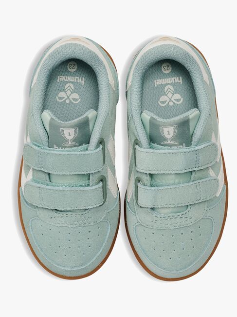 Hummel Victory Suede II Infant Sneakers, Frosty Green