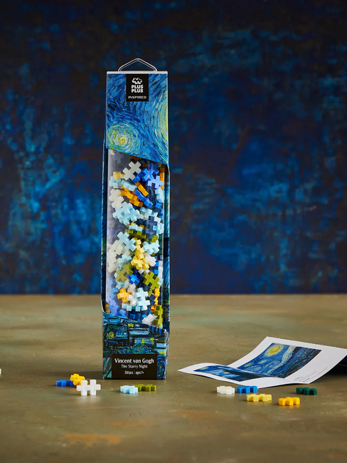 Plus Plus Byggset Inspired Van Gogh Starry Night
