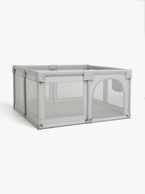 Beemoo SAFE Space Leikkikehä 130x130, Light Grey