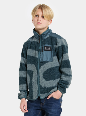 Didriksons Exa Fleecejacke, Path L Blue
