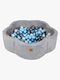 MeowBaby Aesthetic Flower Bollhav, Grey