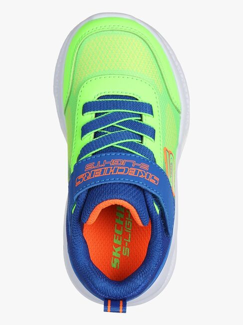 Skechers Meteor-Lights Krendox  Blinkande Sneakers, Blue