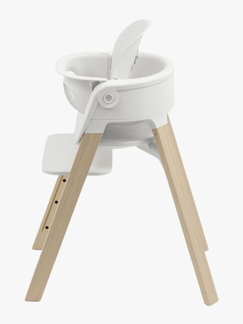 Stokke Steps Matstol, White Natural