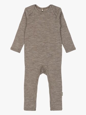 Mikk-Line Overall Merinoull, Melange Denver