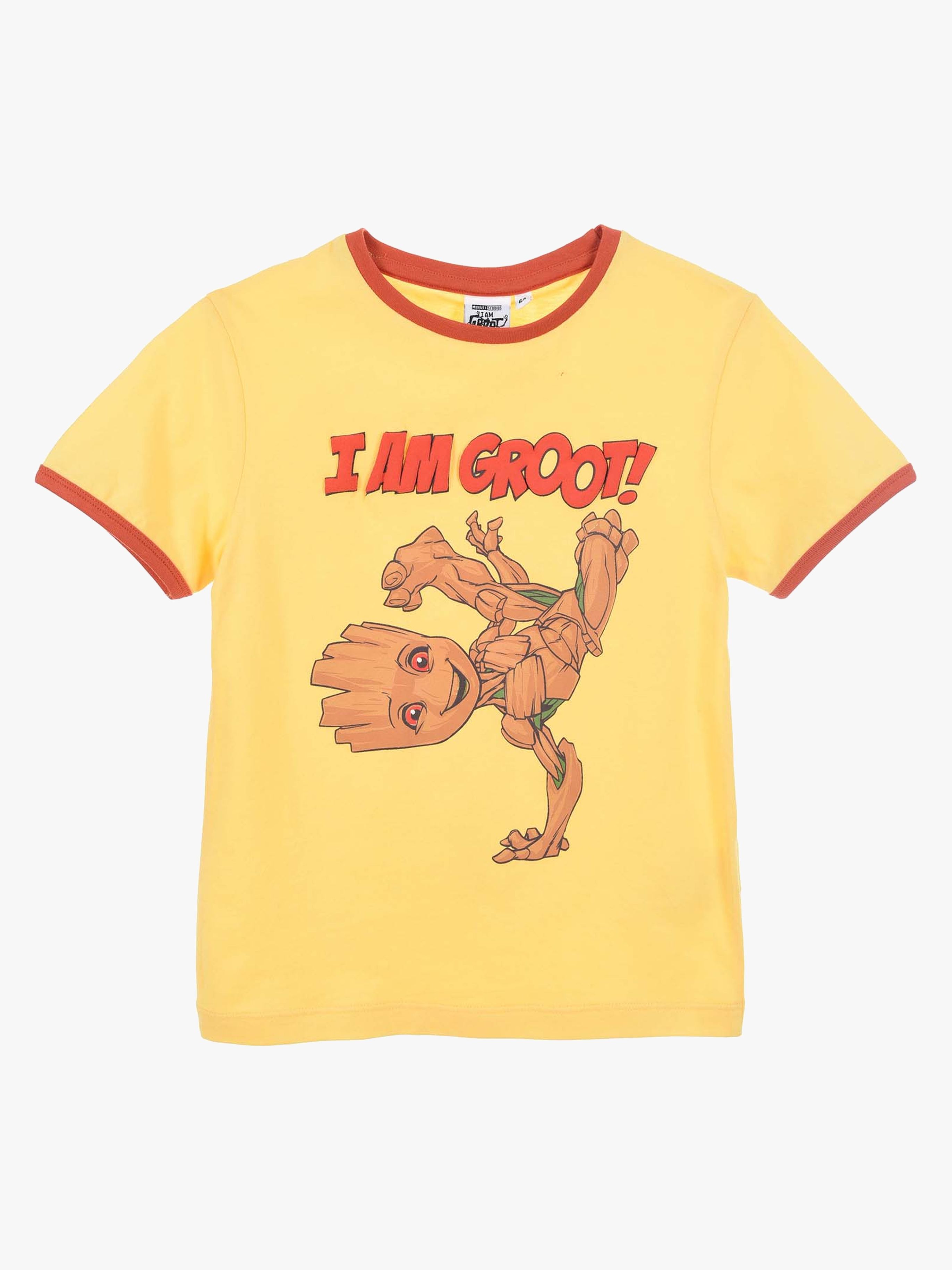 Marvel Guardian Of Galaxy T-shirt, Gul, 3 år