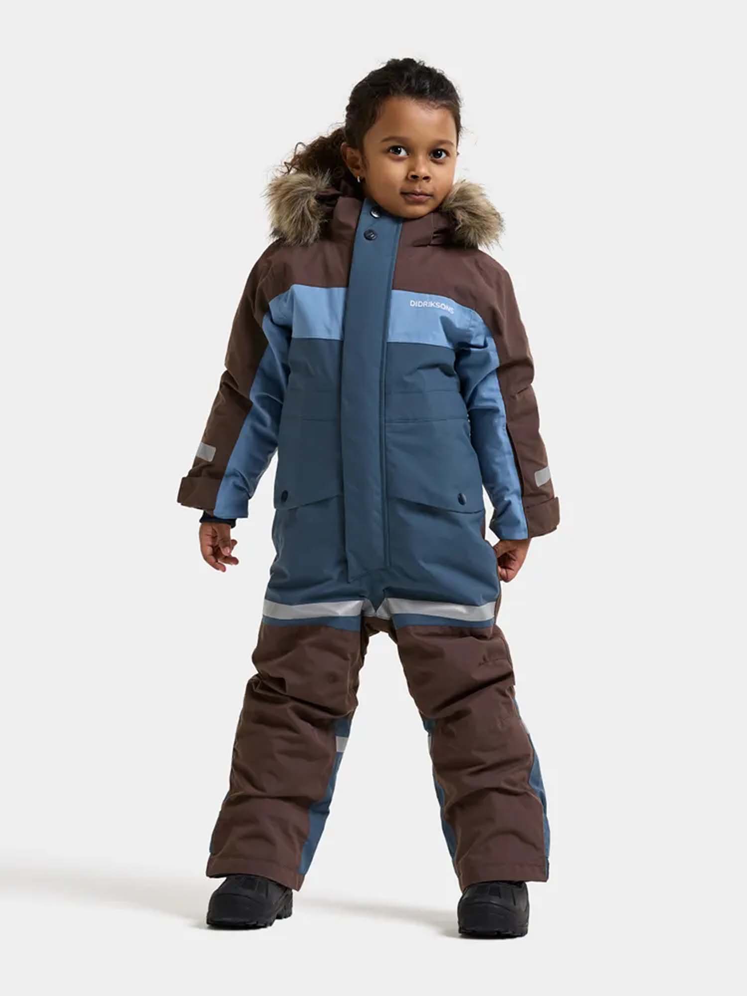Didriksons Bjärven Overall, Mountain Blue, 100