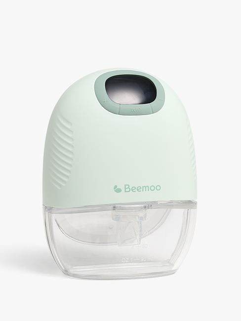 Beemoo CARE Wearable Slim Elektrisk Bröstpump Singel, Soft Green