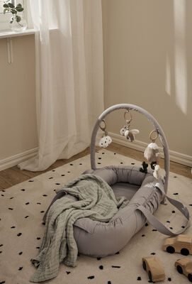 Alice & Fox ASTRID Babynest, Hellgrau