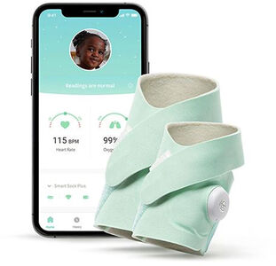 Owlet Smart Sock Babyvakt Plus, Mint