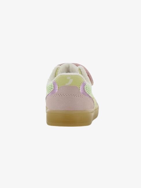 SJ Sneakers, Light Pink/Yellow