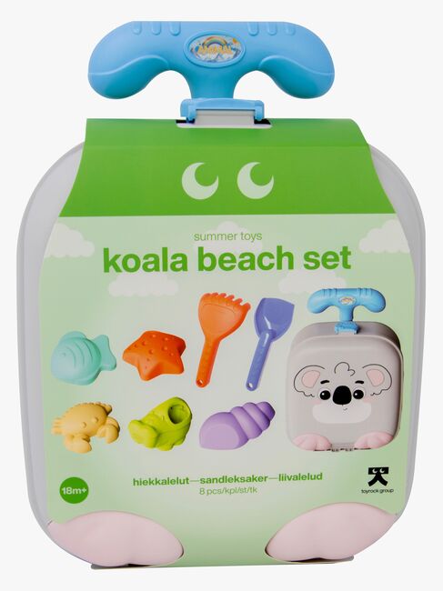 Toyrock Strandset med Väska Koala 8 Delar