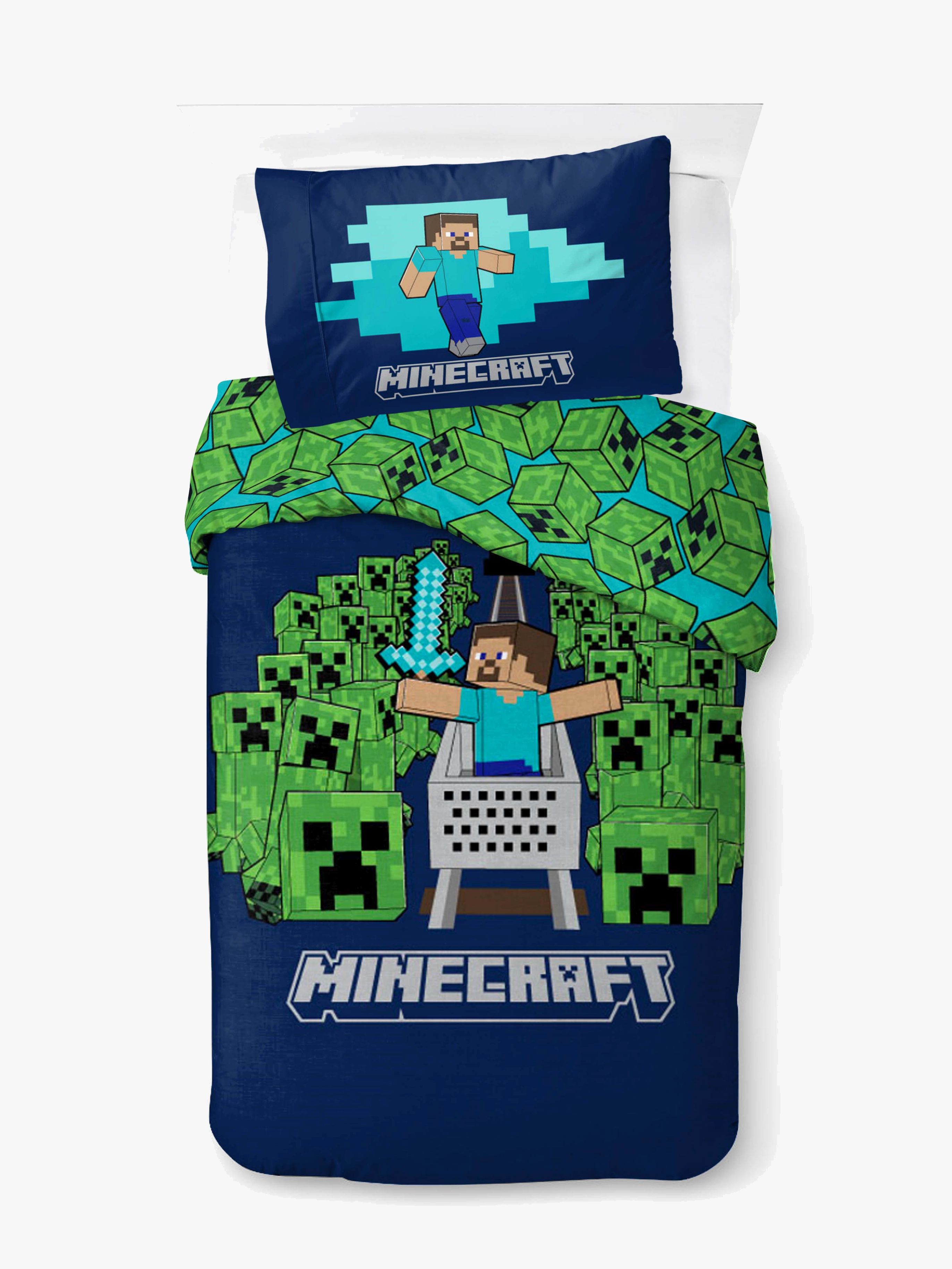 BrandMac Bäddset Minecraft Game Over Creepers 140 x 200