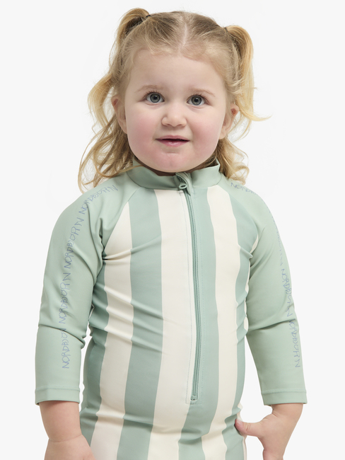 Nordbjörn Hönö UV-Dräkt, Ljusblå Randig