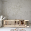 Minitude JULIAN Juniorsäng/Montessorisäng 100x200, Natur