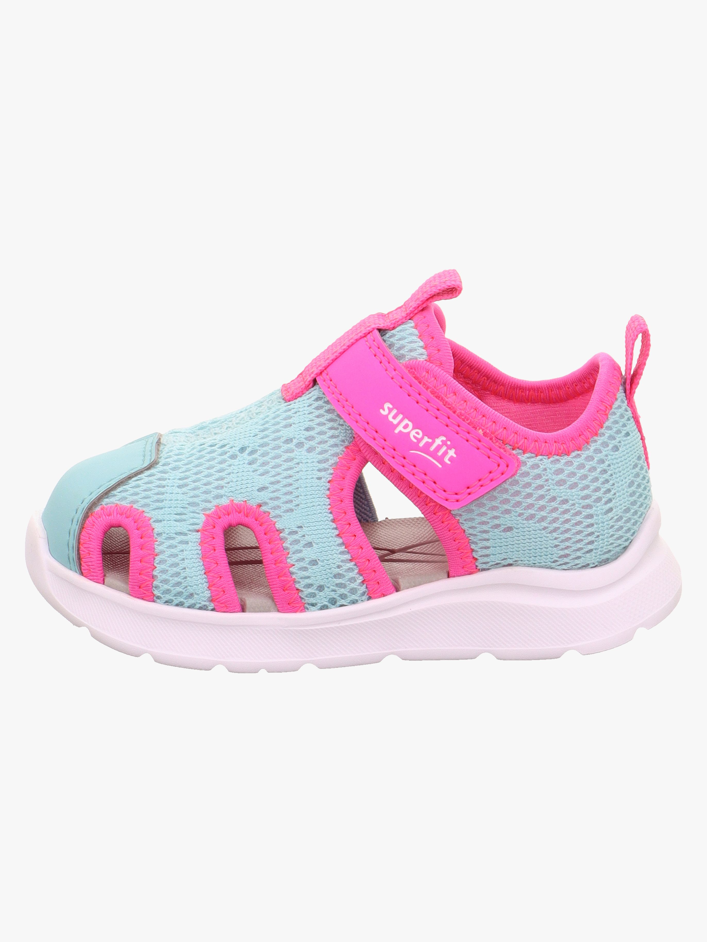 Superfit Wave Sandaler, Light Green/Pink, 24