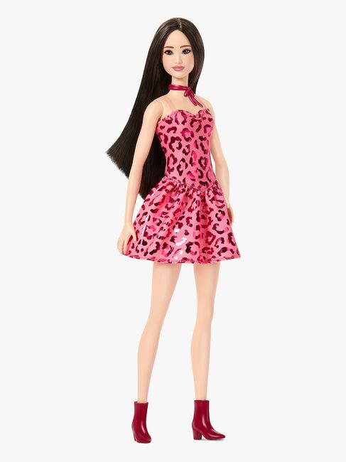 Barbie Fashionistas Docka Leopard, Rosa