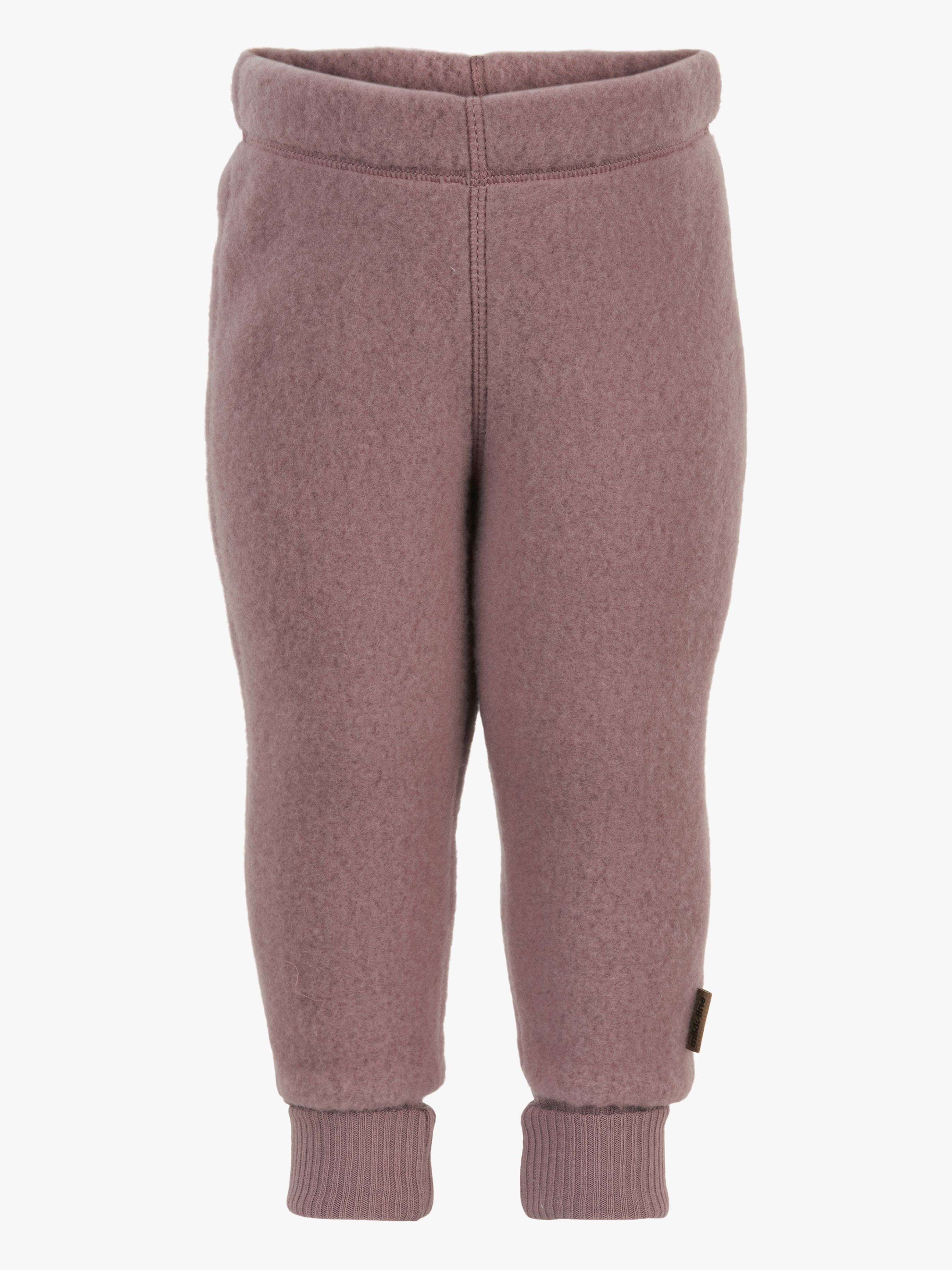 Mikk-Line Ullfleecebyxor Barn, Twilight Mauve, 116