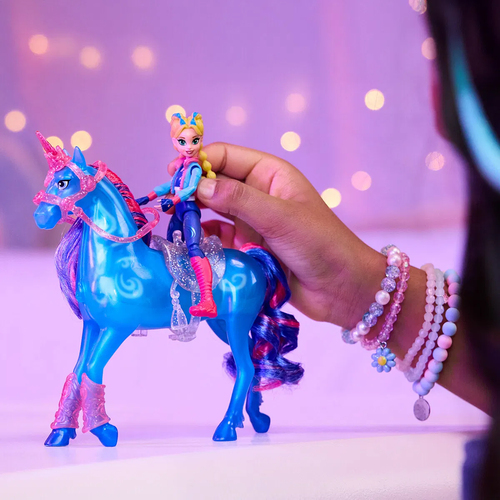 Unicorn Academy Figurset Isabel & River: Train & Glow