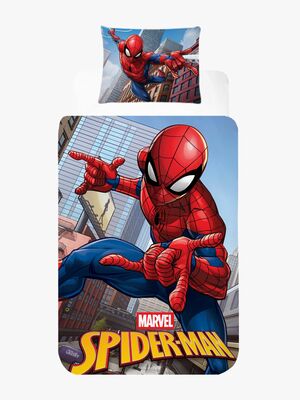 BrandMac Bäddset Spiderman 150 x 210, Blå
