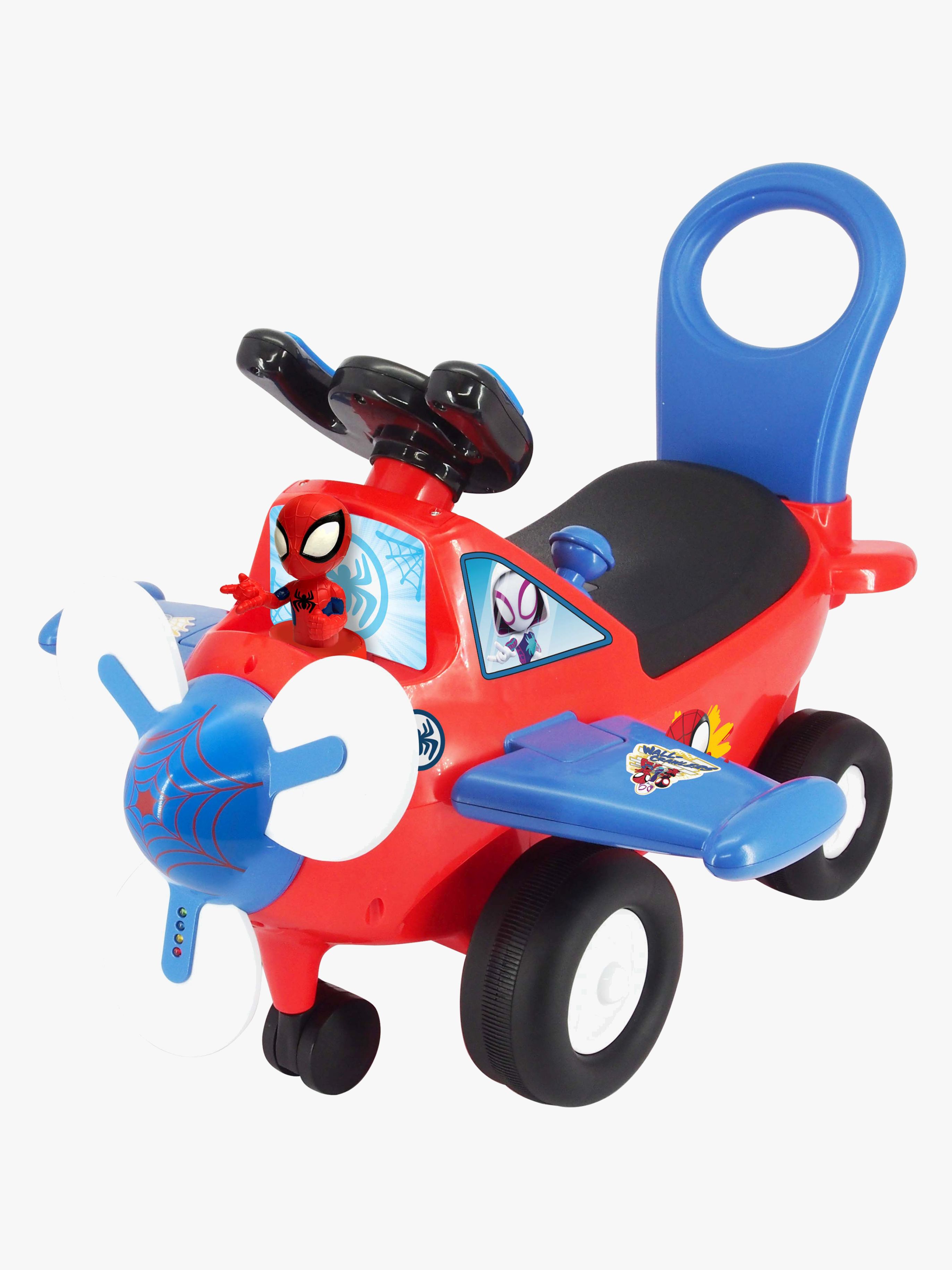 Marvel Spider-Man Lights 'N' Sounds Flygplan Gåbil