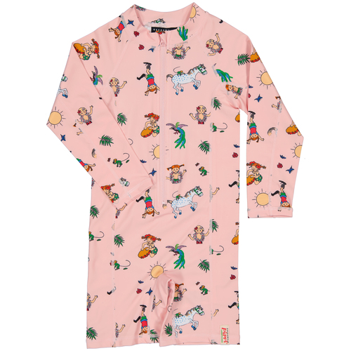Geggamoja UV-Dräkt Pippi Långstrump, Rosa