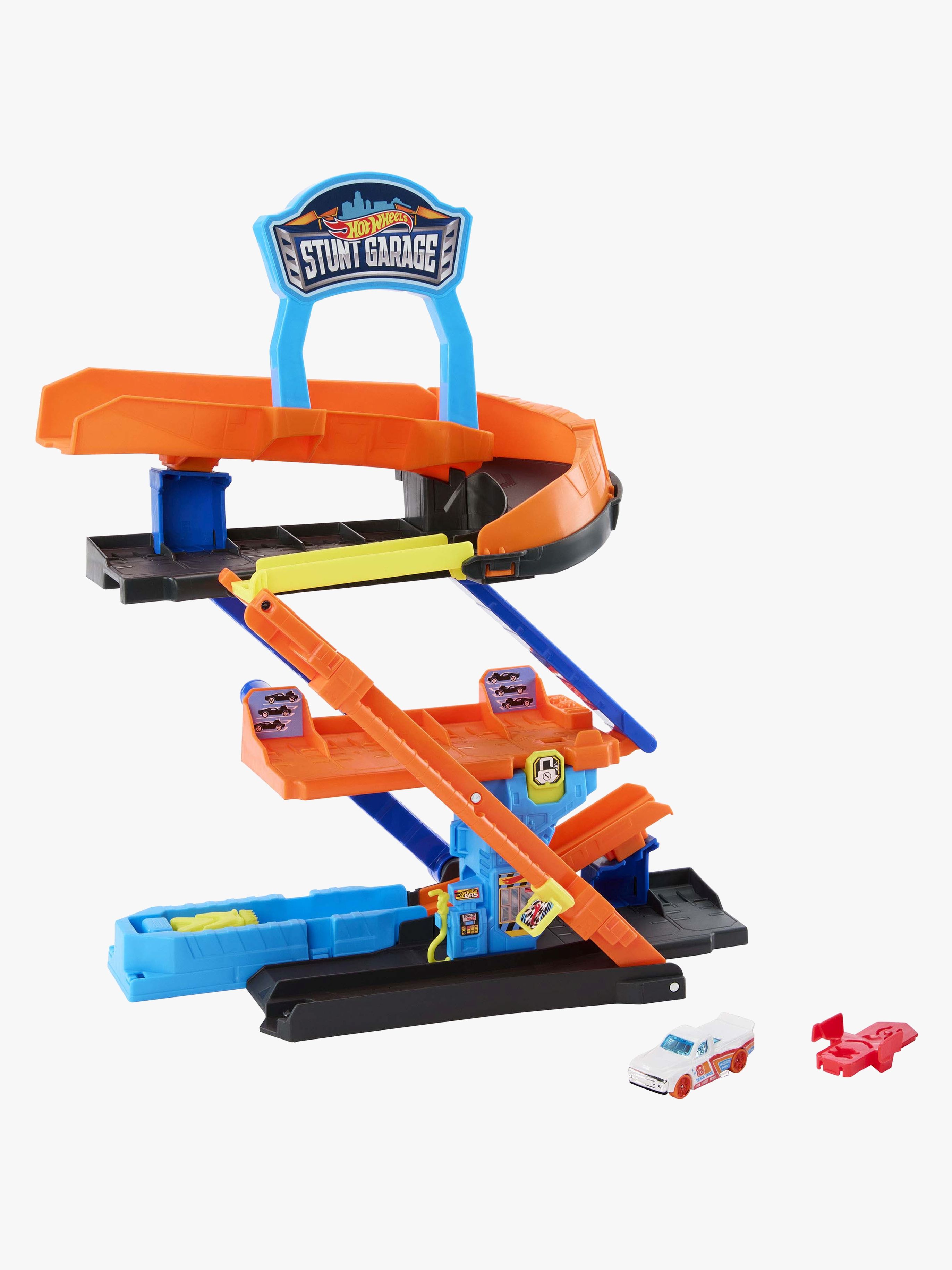 Hot Wheels City Bilbana Transforming Stunt Garage