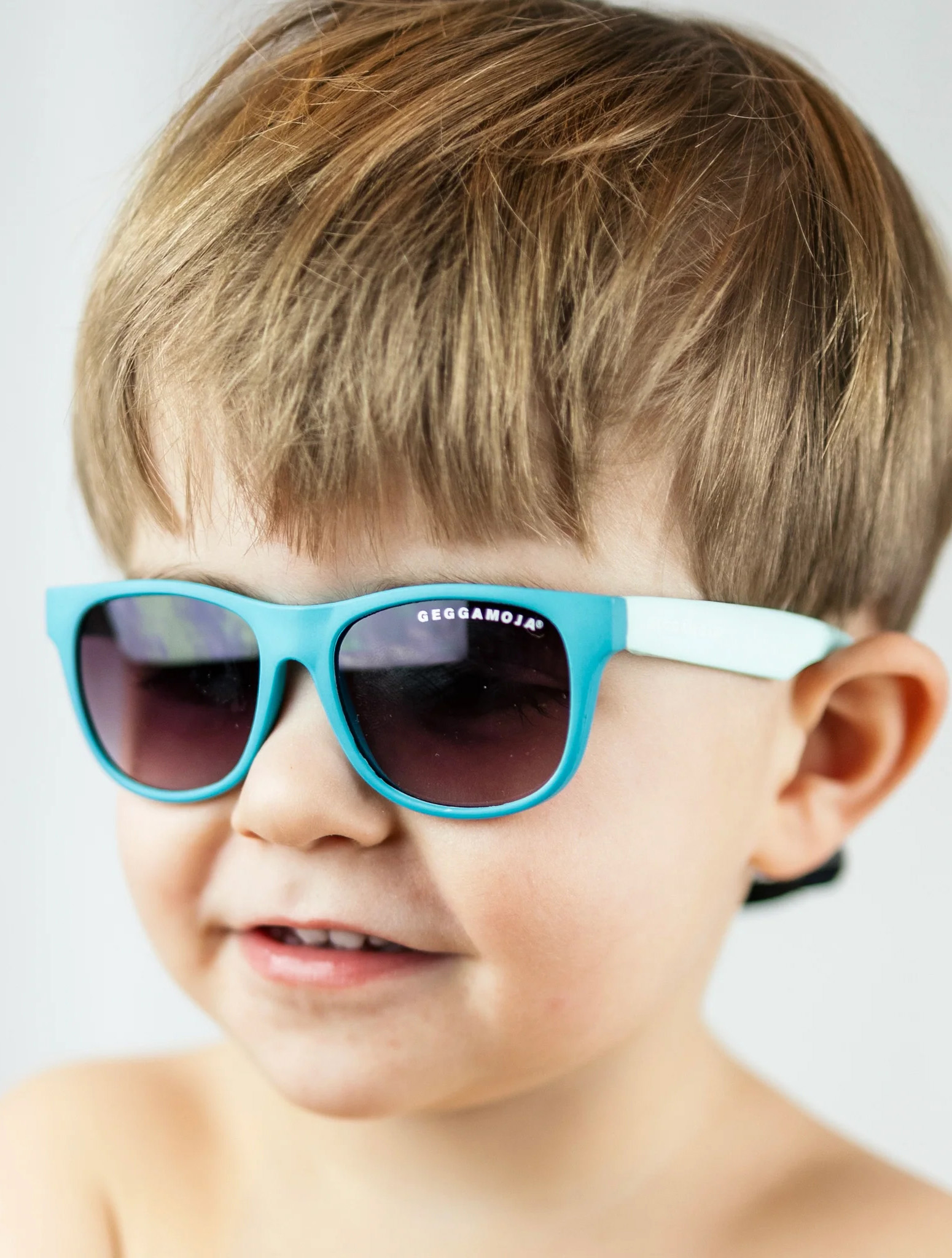 Geggamoja Böjbara Solglasögon Breakproof, Blue, 2-6 år