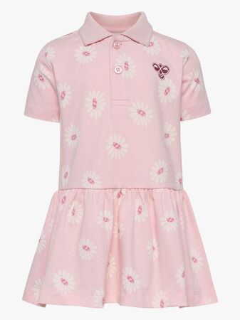 Hummel Piké Mini Regular Flower Klänning, Pale Lilac