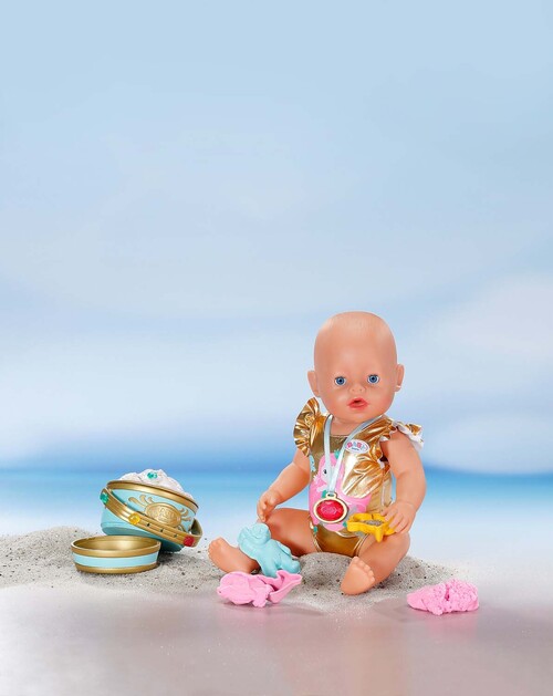 BABY born Docktillbehör Baddräkt & Sandleksaker