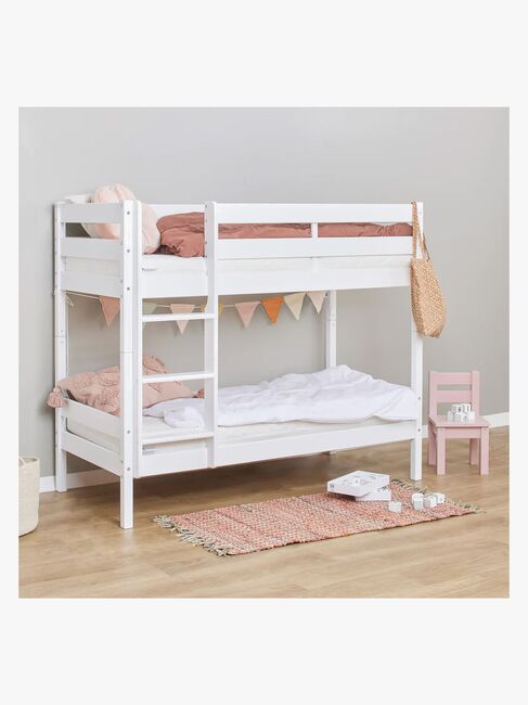 Hoppekids ECO Comfort Våningssäng 70x160, Vit