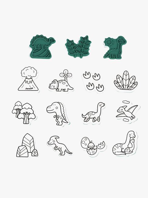 Janod Dinosaurier Stampinoo Stämpelset