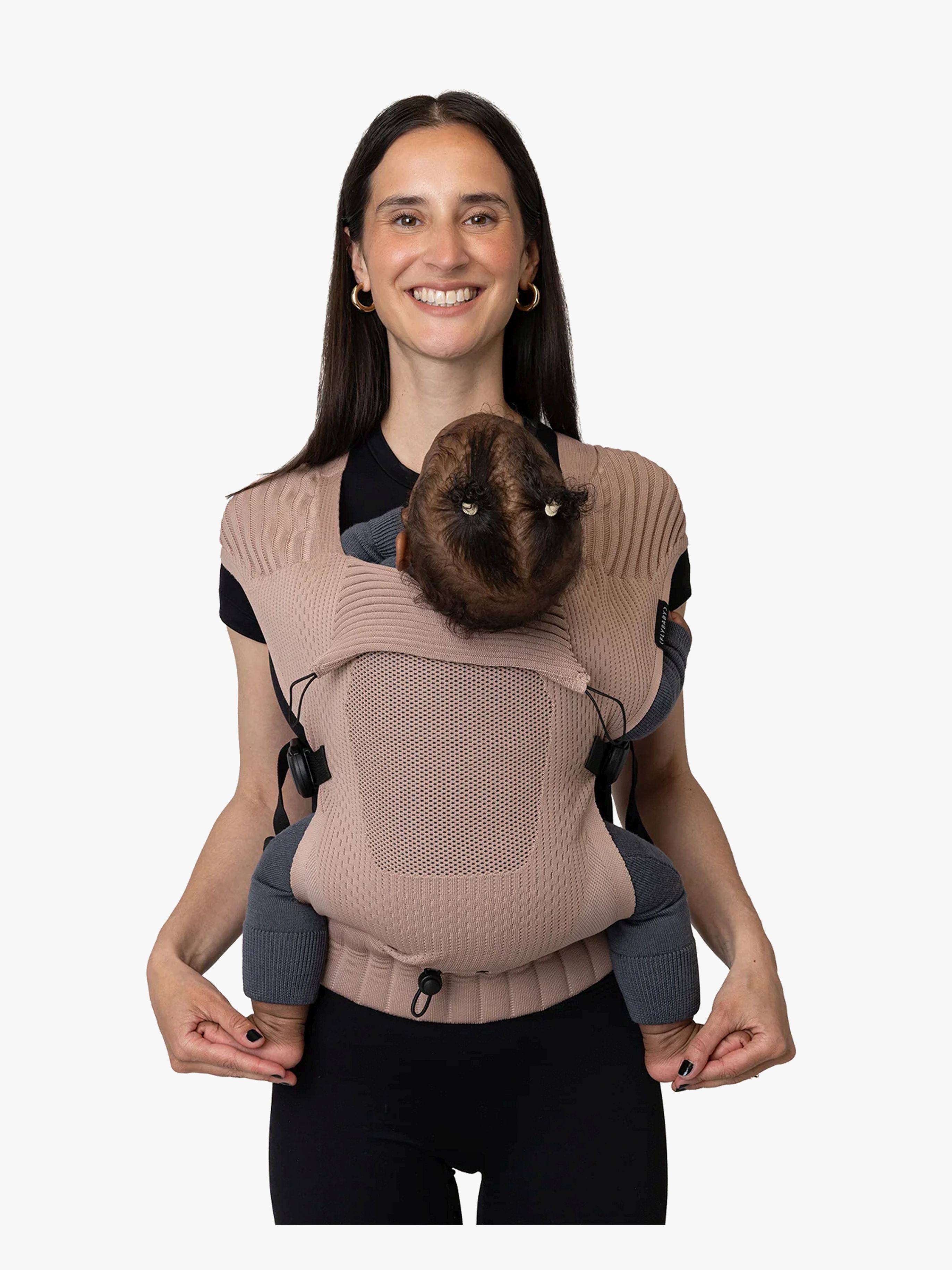 Flybaby Bärsele Cinnamon – ergonomisk bärsele från nyfödd till 15 kg