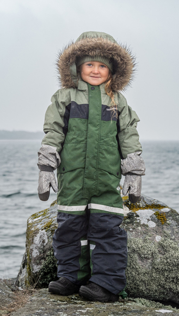 Didriksons Bjärven Overall, Light Moss