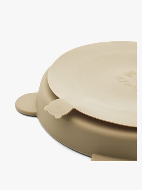 LIEWOOD Stacy Delad Tallrik 2-Pack, Sandy/Oat