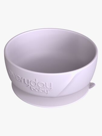 Everyday Baby Skål Silikon, Lavendel