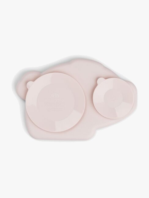 Done By Deer Stick & Stay Silikontallrik, Pigee Powder