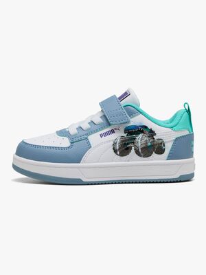 Puma Caven 2.0 Lo Hot Wheels AC+ PS Sneakers, Cool Blue/White/Aquatic