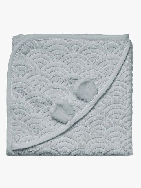 Cam Cam Copenhagen Junior Handduk med Huva, Grey