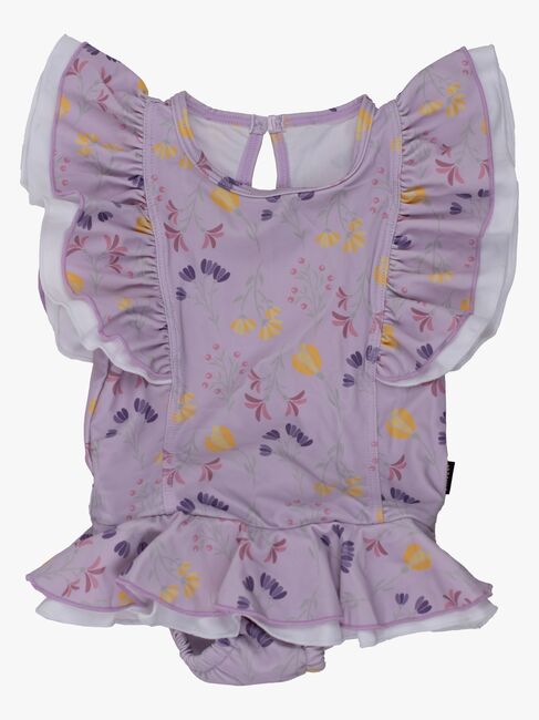 Lindberg Judith Baddräkt med Badblöja, Lavender/Yellow
