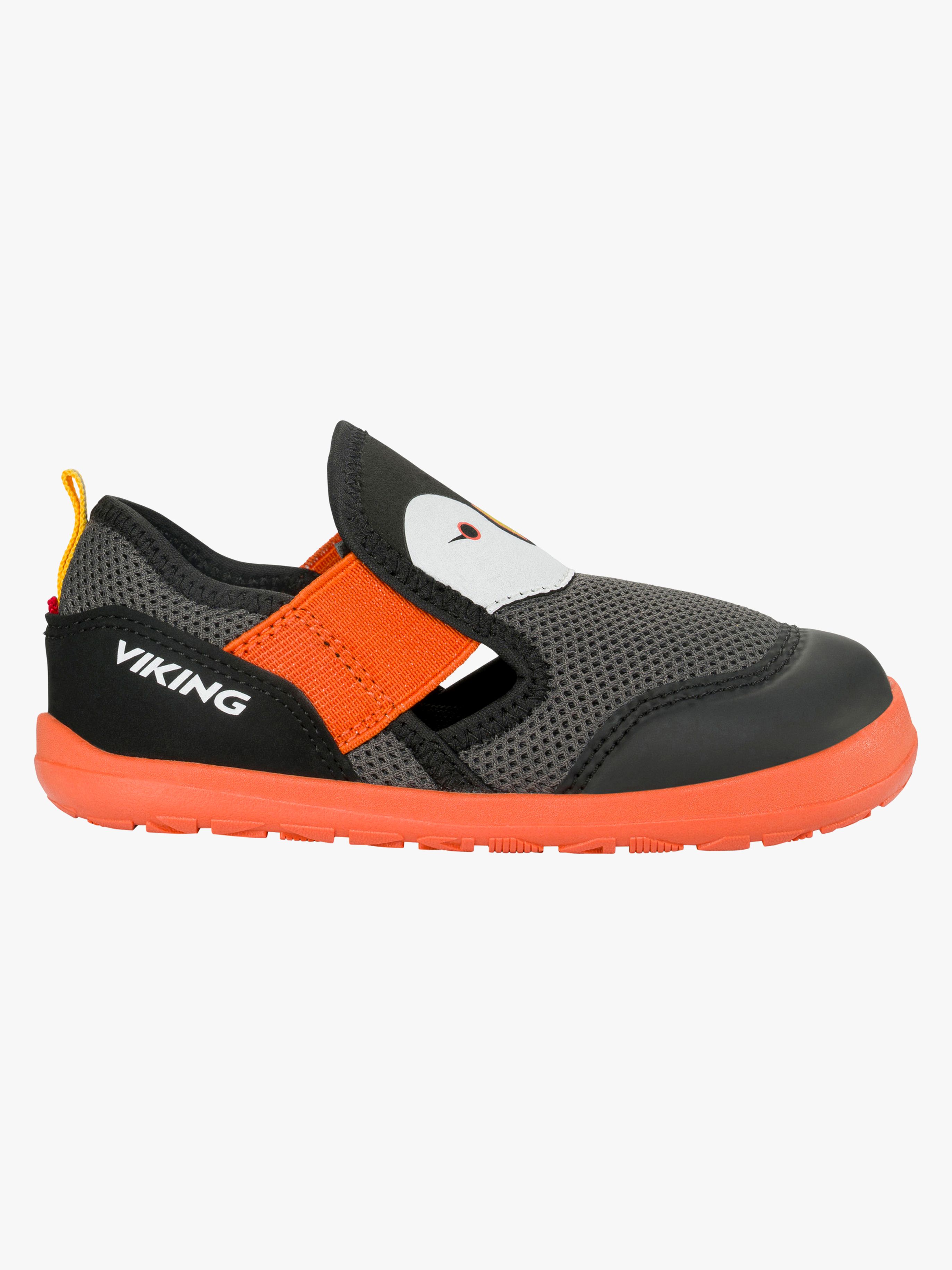 Viking Alv Paw Barefoot Sandaler, Black, 23