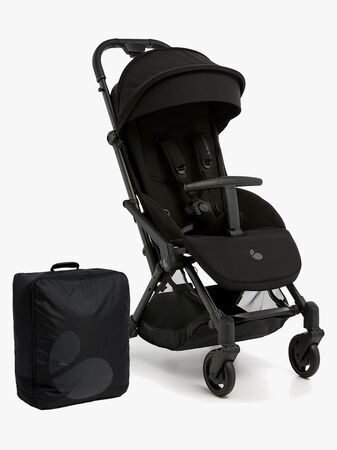 Beemoo Easy Fly Lux 4 Sulky Inkl. Padded Transportväska, Jet Black