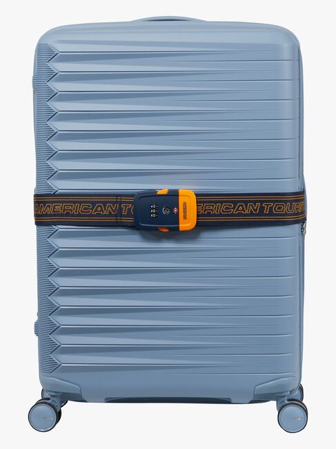 American Tourister TSA Bagagerem, Navy/Orange