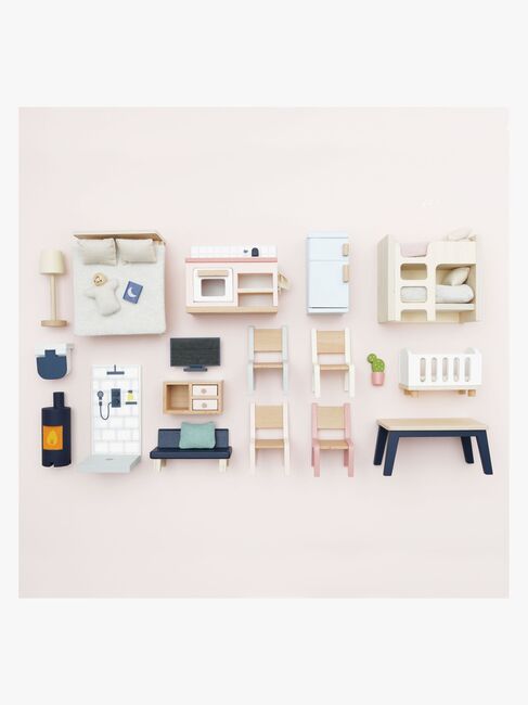 Le Toy Van Dockhusmöbler Startset 35 Delar